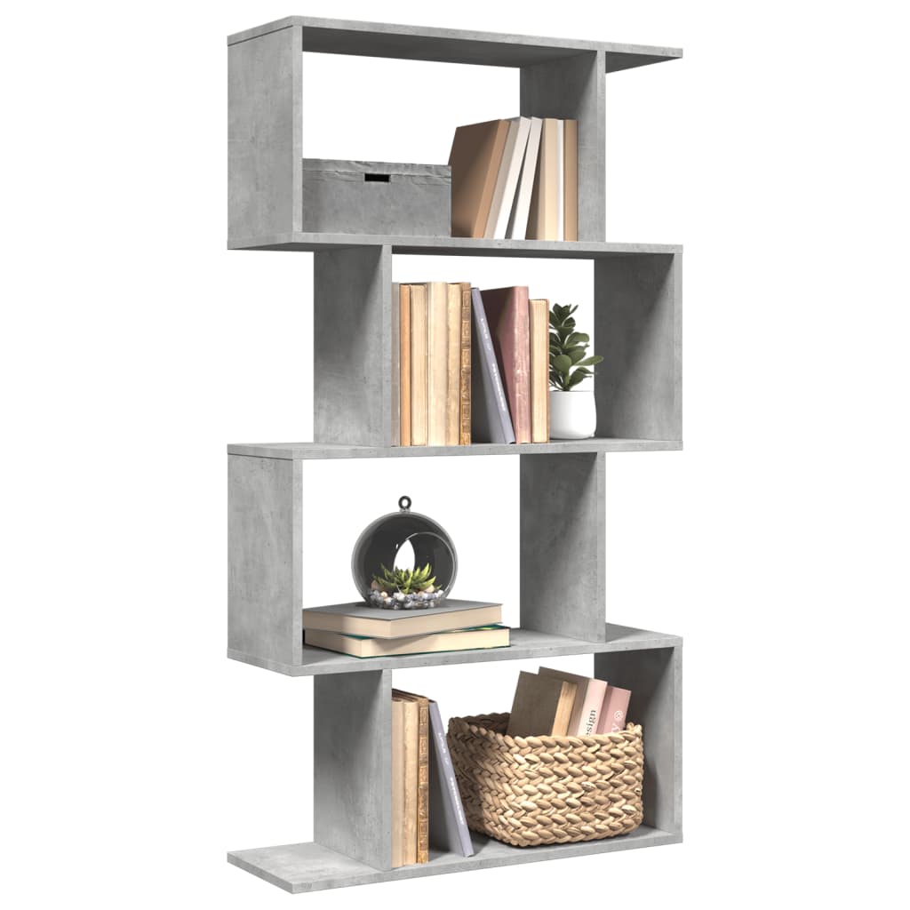 Bokhylla/Rumsavdelare 5 Hyllplan 70X24X Konstruerat Trä