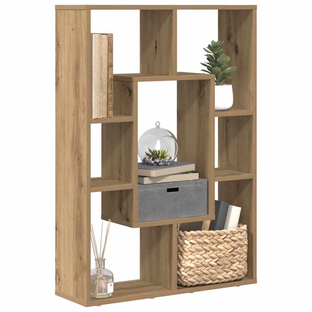 Bokhylla 63X20X90 Cm Konstruerat Trä