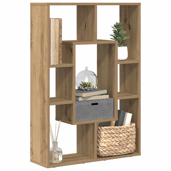 Bokhylla 63X20X90 Cm Konstruerat Trä