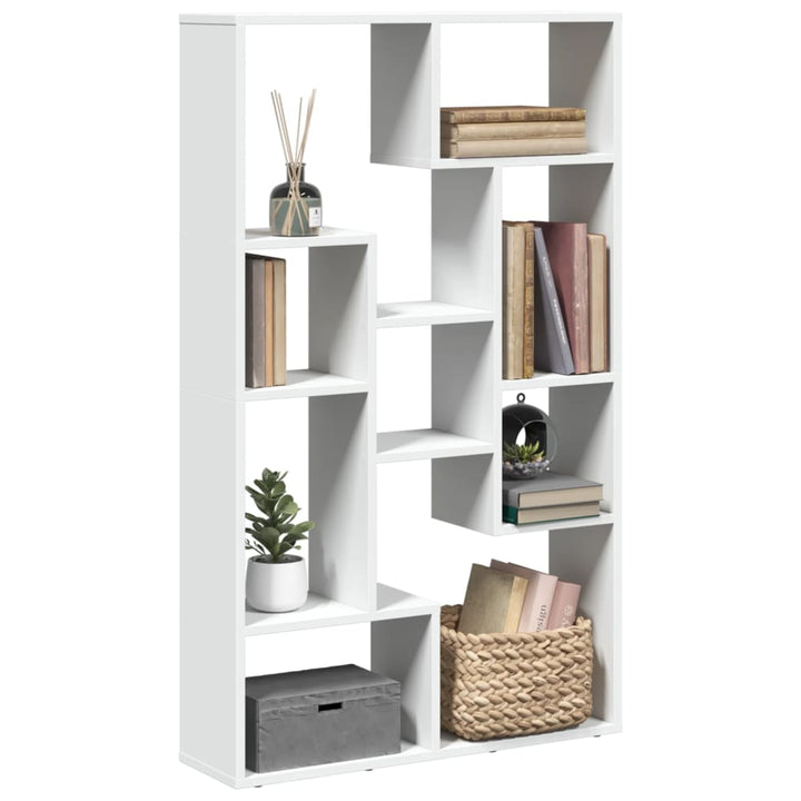 Bokhylla Sonoma-Ek 60X20X120,5 Cm Konstruerat Trä