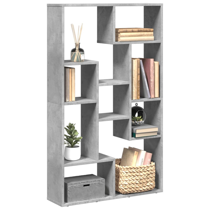 Bokhylla Sonoma-Ek 60X20X120,5 Cm Konstruerat Trä
