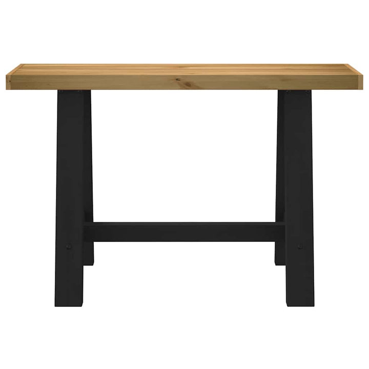 Konsolbord Noain A-Formade Ben 120X30X75 Cm Massiv Furu