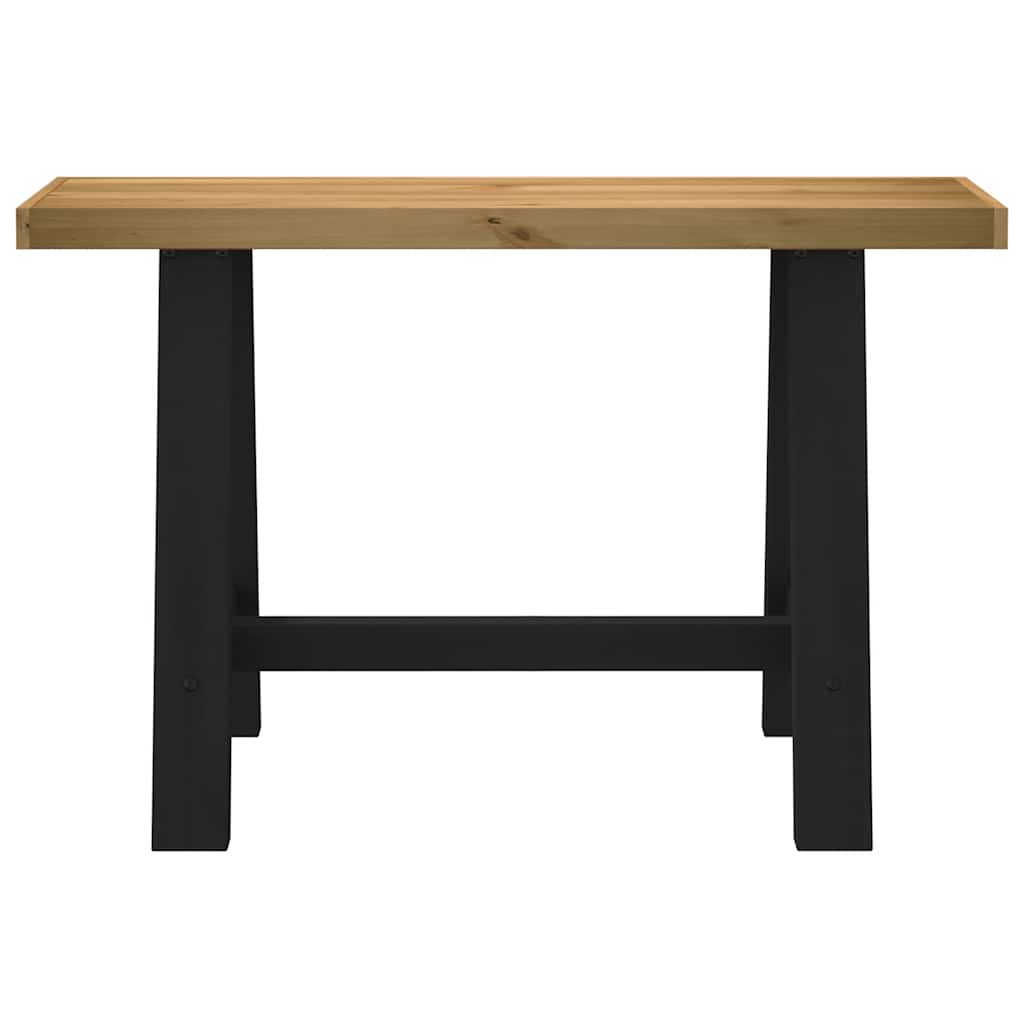 Konsolbord Noain A-Formade Ben 120X30X75 Cm Massiv Furu