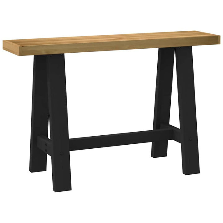Konsolbord Noain A-Formade Ben 120X30X75 Cm Massiv Furu