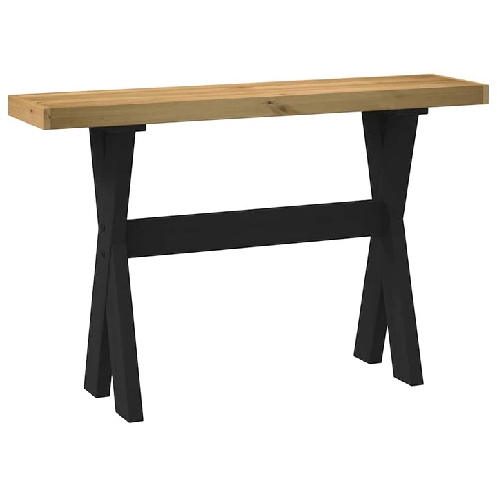 Konsolbord Noain A-Formade Ben 120X30X75 Cm Massiv Furu
