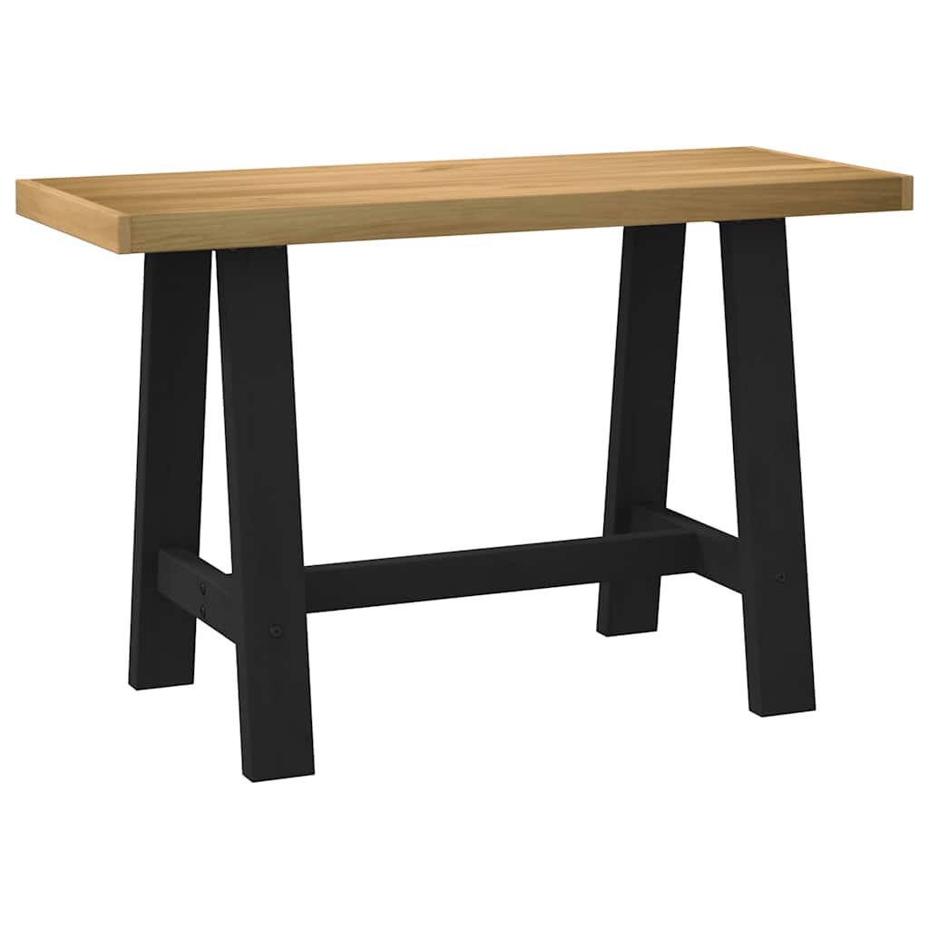 Skrivbord Noain Ade Ben 120X50X75 Cm Massiv Furu