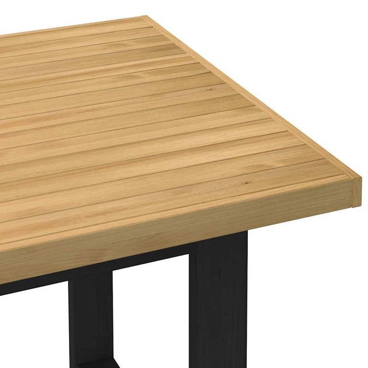Matbord Noain E Ben 160X90X75 Cm Massiv Furu