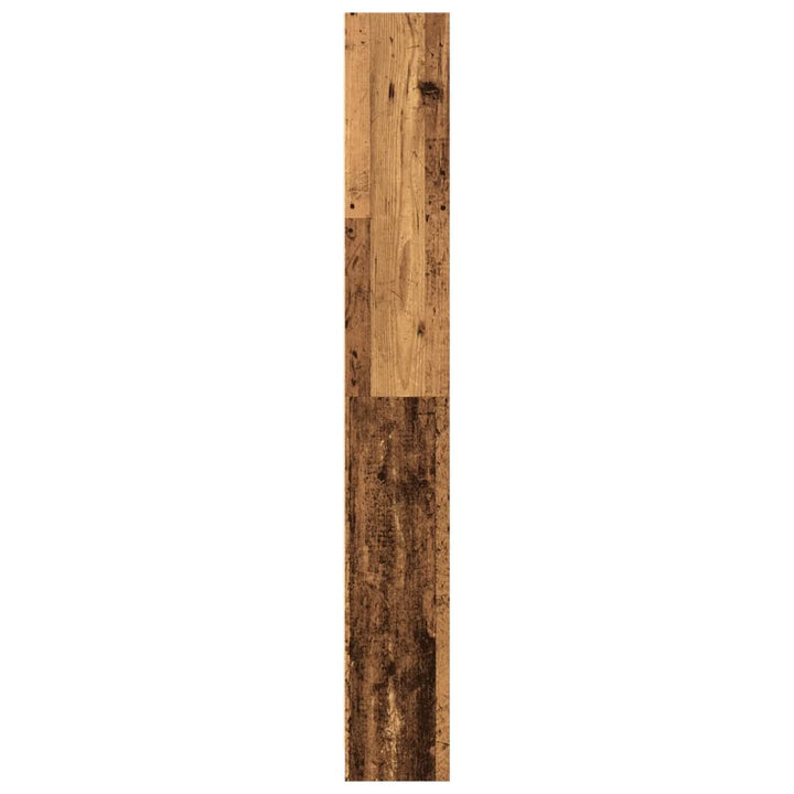 Bokhylla Åldrat Trä 80X24X Konstruerat Trä