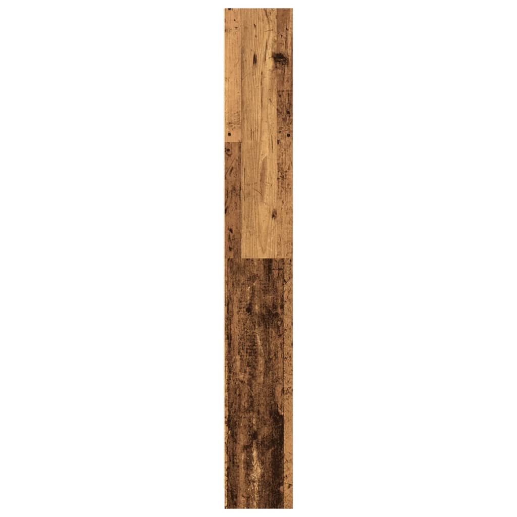 Bokhylla Åldrat Trä 80X24X Konstruerat Trä