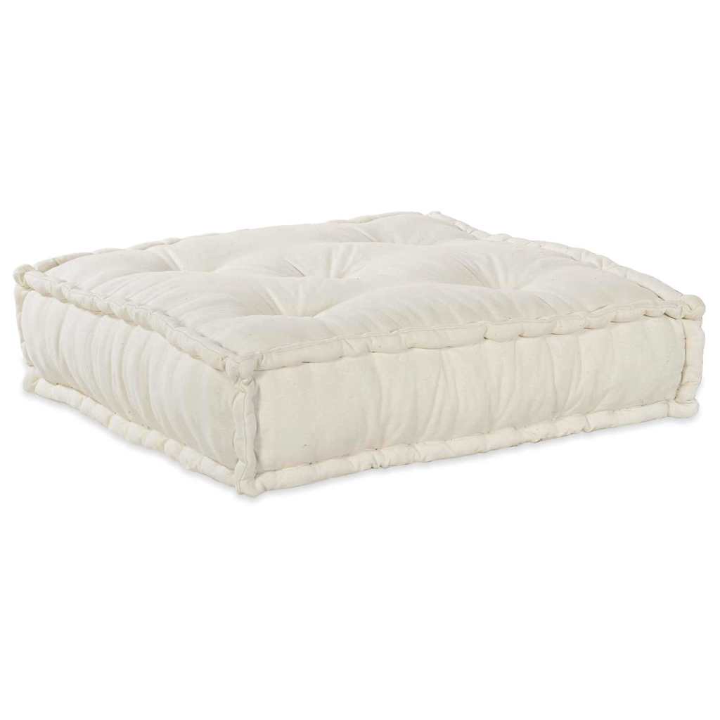 Modulsofa Enhet 2 St Tyg Gräddvit 140 X 70 X 36 Cm