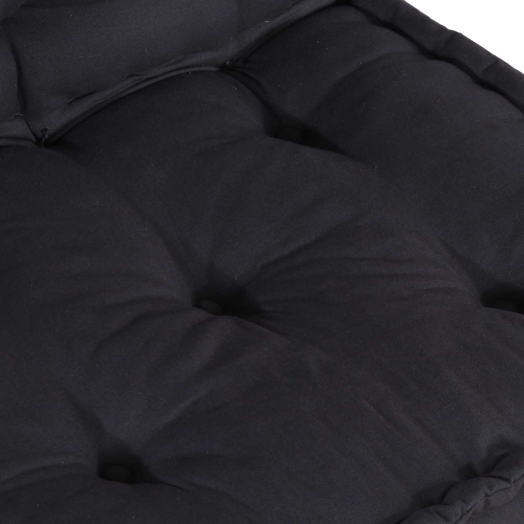 Modulsofa Enhet Tyg Antracit 210 X 140 X 56 Cm
