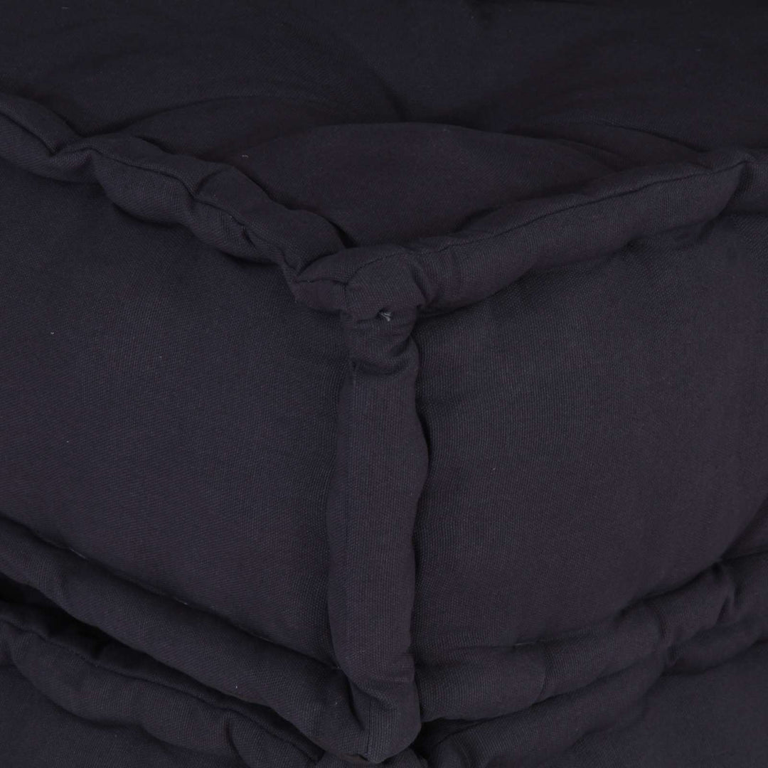Modulsofa Enhet Tyg Antracit 210 X 140 X 56 Cm