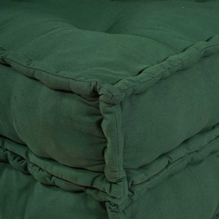 Modulsofa Enhet Tyg Grön 210 X 140 X 56 Cm