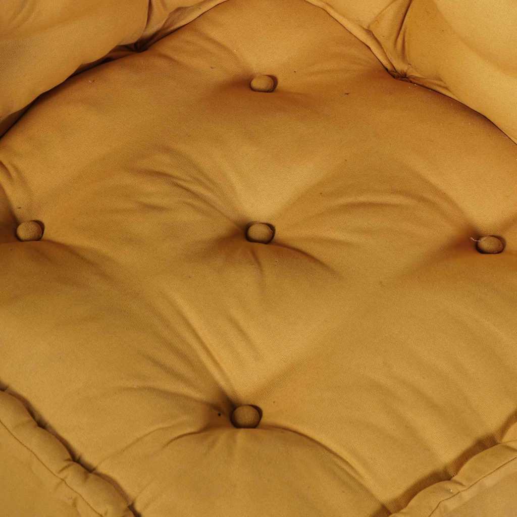 Modulsofa Enhet 2 St Tyg Gul 140 X 70 X 56 Cm