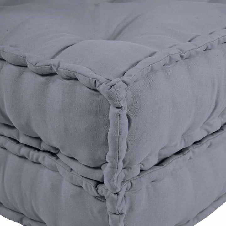 Modulsofa Enhet Tyg Grå 210 X 70 X 56 Cm