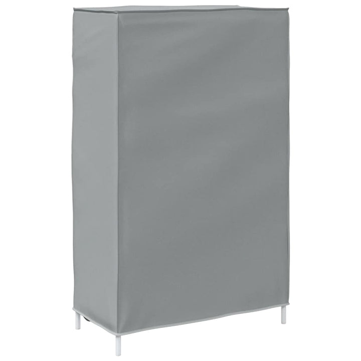 Skoskåp Grått 60,5X30X97 Cm Fiberduk