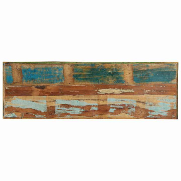 Skoskåp 110 X 35 X 40 Cm Solid Återvunnen Trä Brun