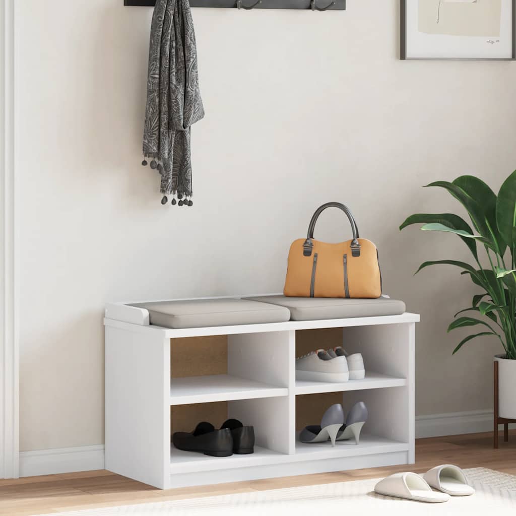 Hallbänk Sandnes 87X40X50 Cm Massiv Trä Furu