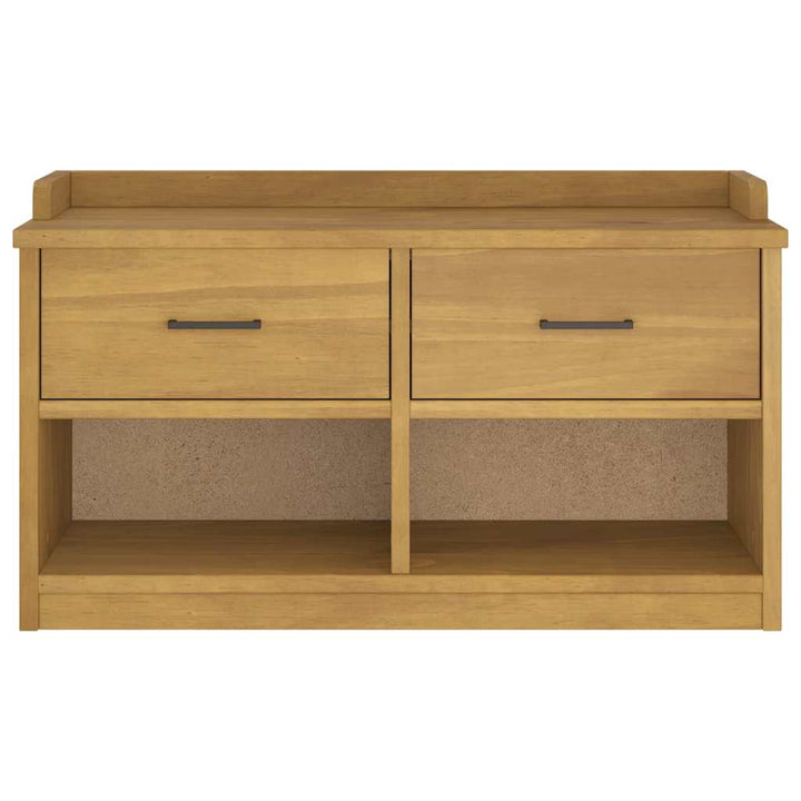 Hallbänk Sandnes 87X40X50 Cm Massiv Trä Furu
