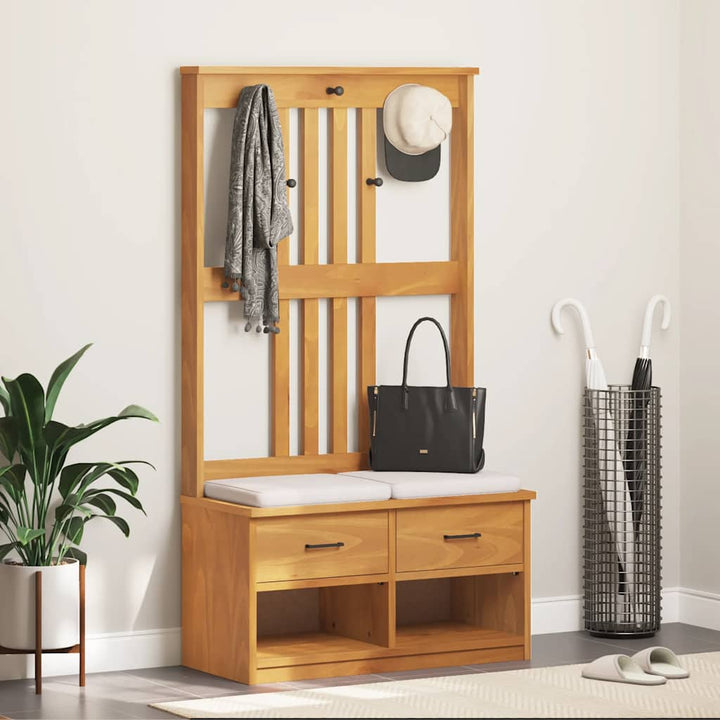 Hallgran &amp;quot;Sandnes&amp;quot; 45X40X159,5 Cm Massiv Trä Furu