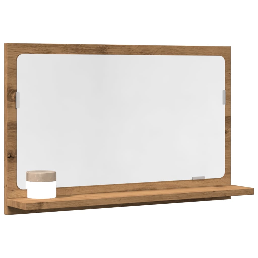 Badrumsspegel 40X10,5X37 Cm Konstruerat Trä