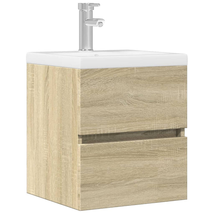 Badrumsskåp Hantverksmässig Ek 41X38,5X45 Cm Konstruerat Trä