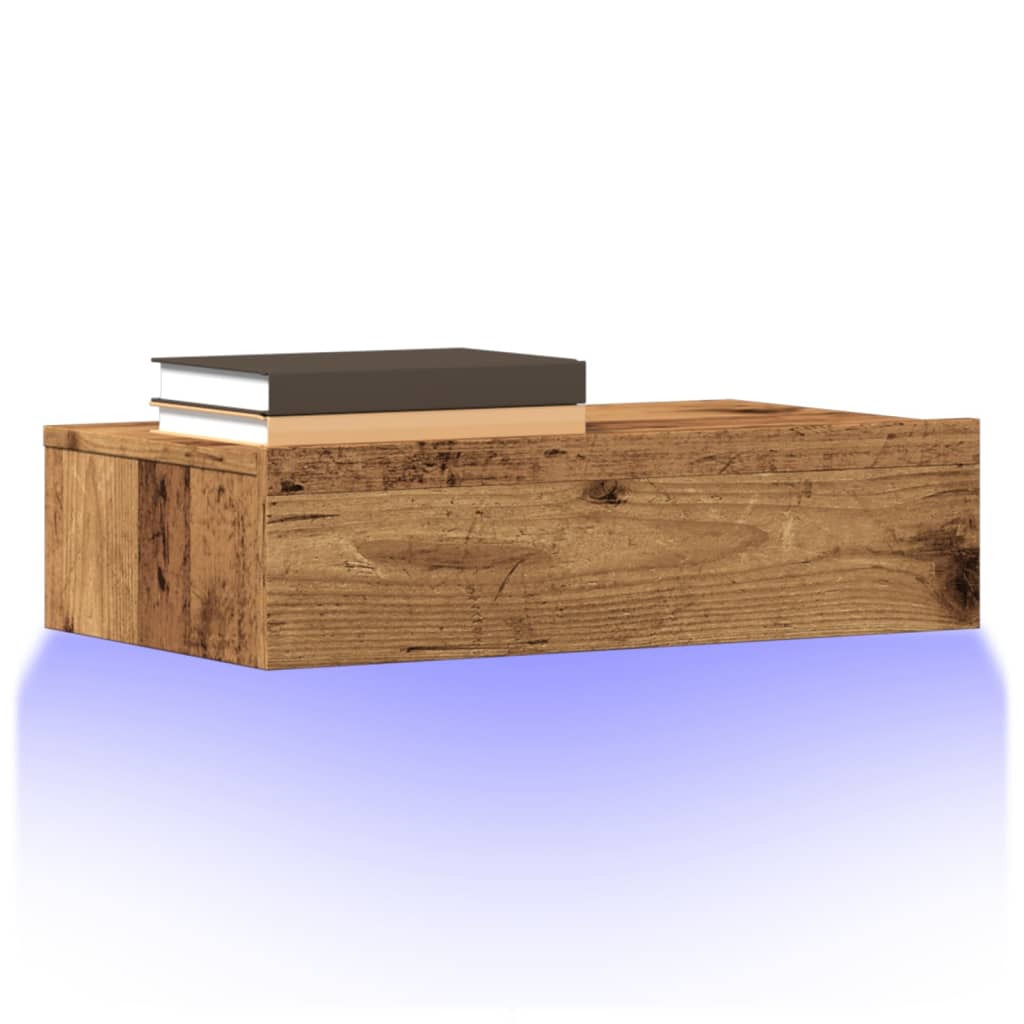 Tv-Bänkar Med Led-Belysning 2 St 60X35X15,5 Cm
