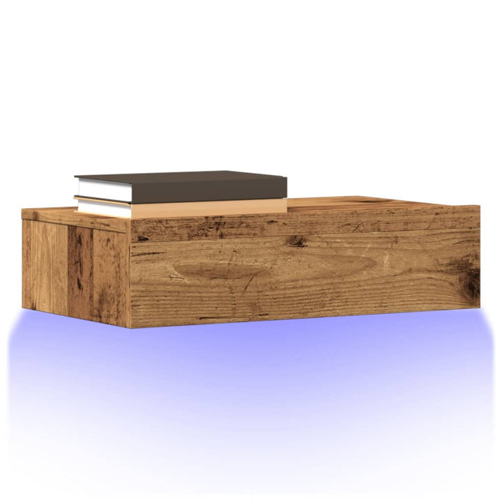 Tv-Bänkar Med Led-Belysning 2 St 60X35X15,5 Cm