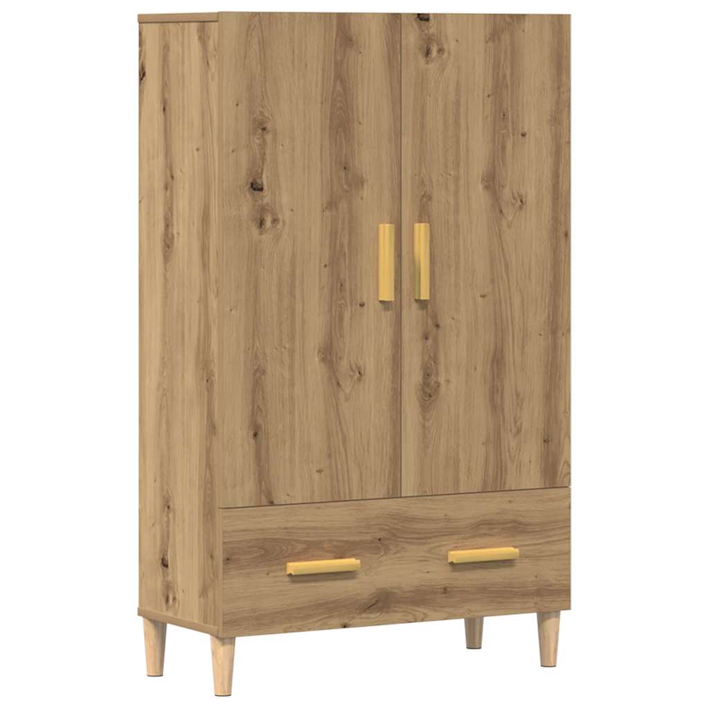 Högskåp 70X31X115 Cm Konstruerat Trä