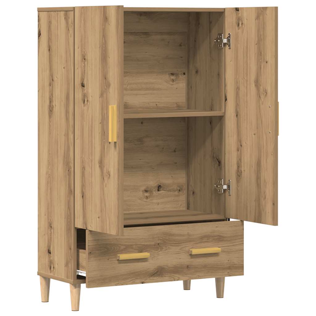 Högskåp 70X31X115 Cm Konstruerat Trä