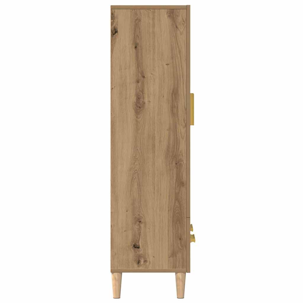 Högskåp 70X31X115 Cm Konstruerat Trä