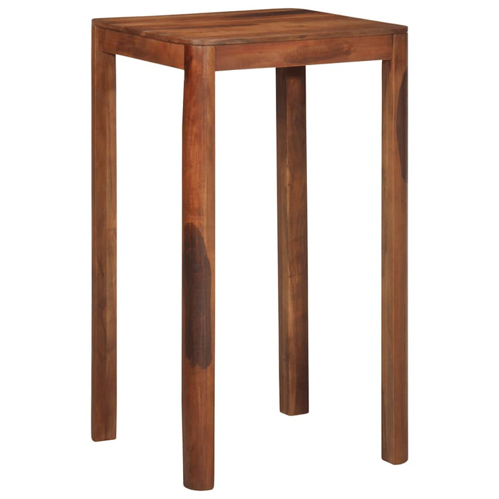 Barbord Massivt Trä Med Honungsfinish