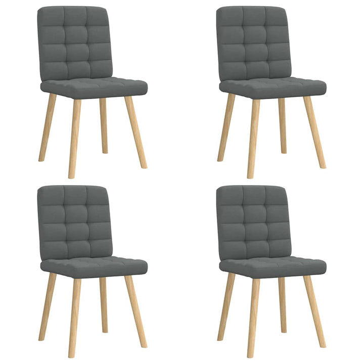 Matstolar 4 St Jeans Blått Tyg