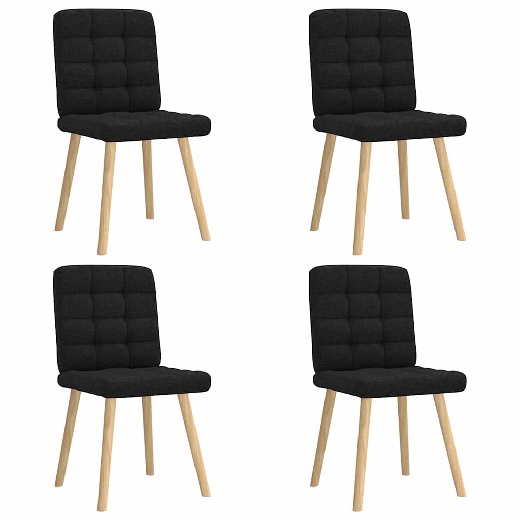 Matstolar 4 St Jeans Blått Tyg
