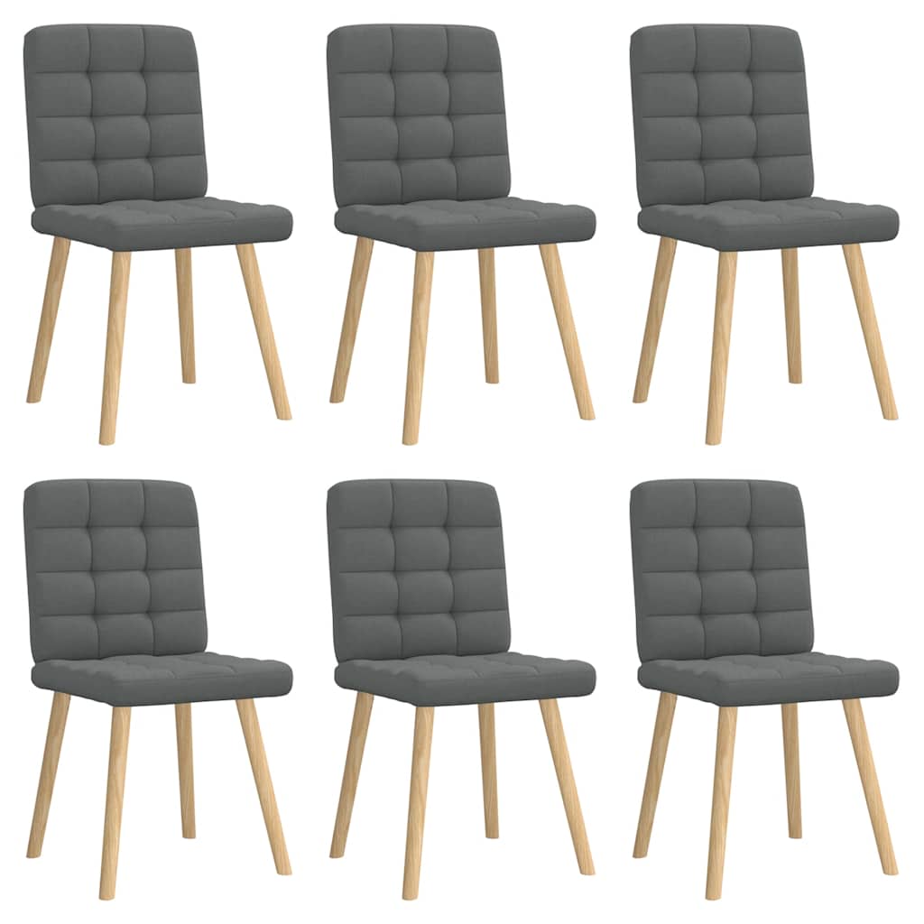 Matstolar 4 St Jeans Blått Tyg
