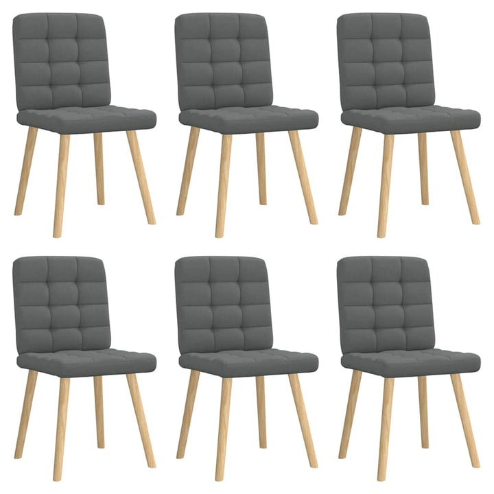 Matstolar 4 St Jeans Blått Tyg