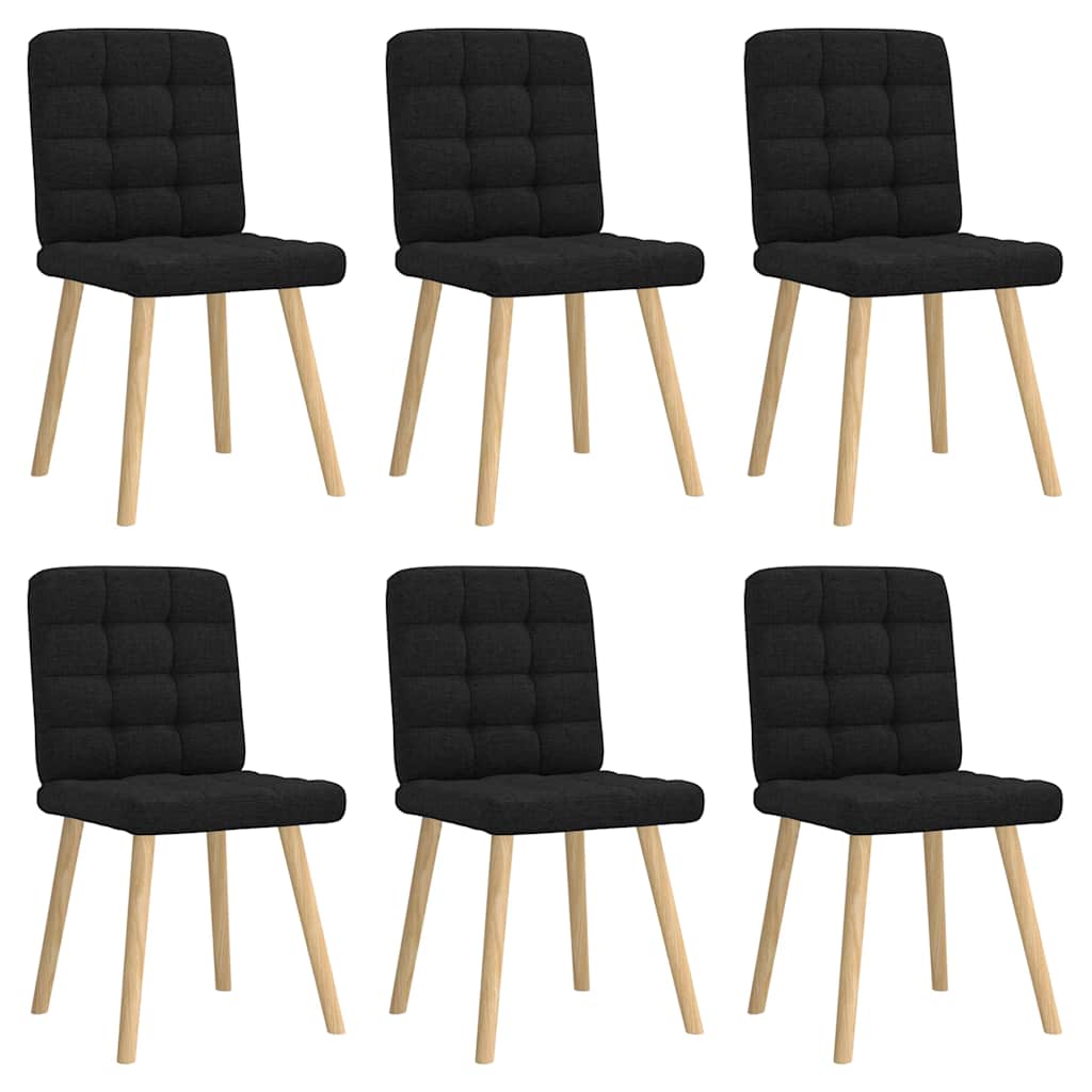 Matstolar 4 St Jeans Blått Tyg