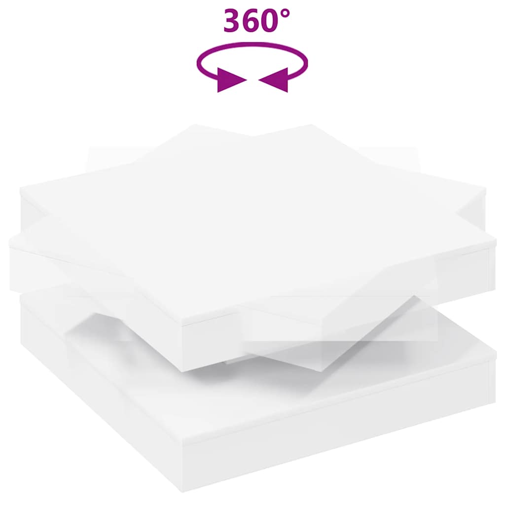 Soffbord 360 Grader Vridbart 70X70X34,5 Cm