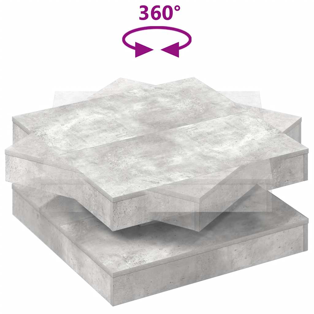Soffbord 360 Grader Vridbart 70X70X34,5 Cm