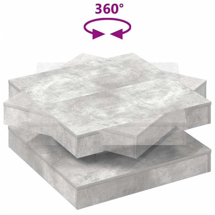 Soffbord 360 Grader Vridbart 70X70X34,5 Cm