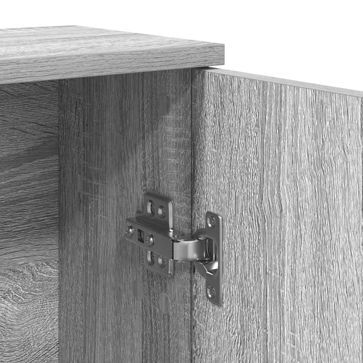 Badrumsskåp Med Rullhållare 39X22X90 Cm