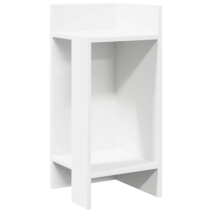 Sidobord 2 St Med Hylla 25,5X27X60 Cm