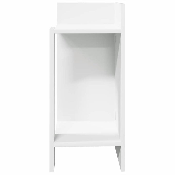 Sidobord 2 St Med Hylla 25,5X27X60 Cm