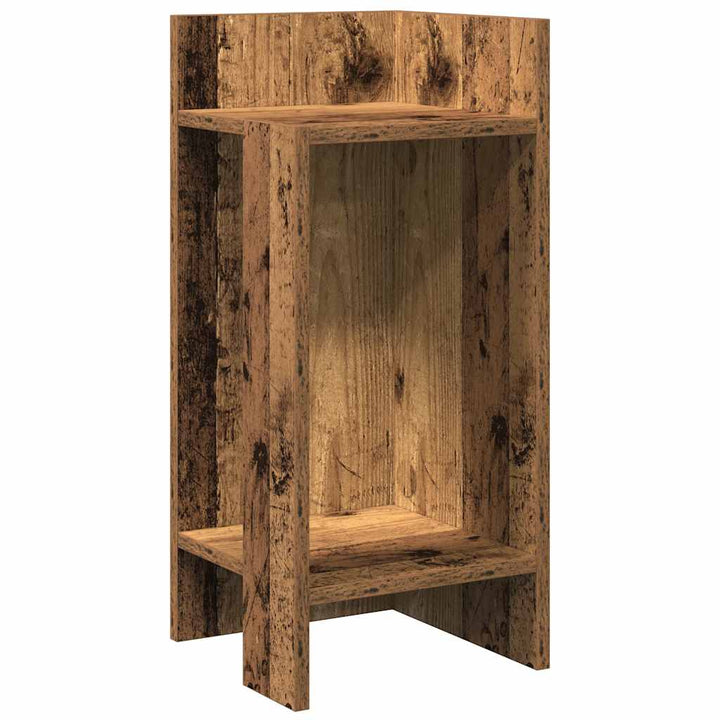 Sidobord 2 St Med Hylla 25,5X27X60 Cm