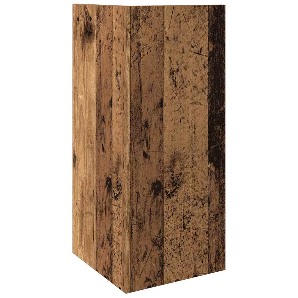 Sidobord 2 St Med Hylla 25,5X27X60 Cm