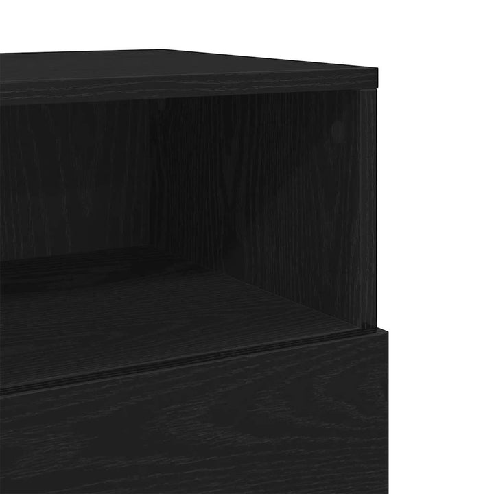 Sängbord 2 St Med 2 Lådor 36X36X68 Cm