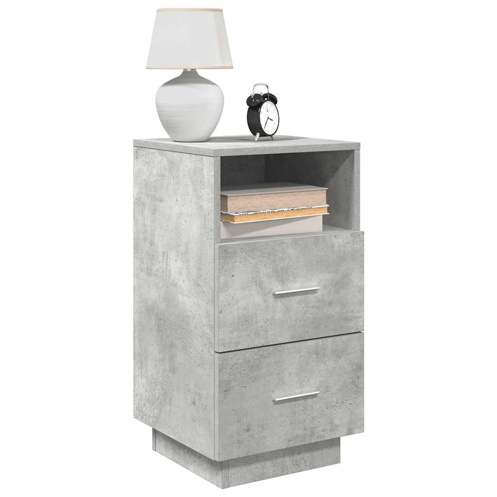 Sängbord 2 St Med 2 Lådor Sonoma-Ek 36X36X68 Cm