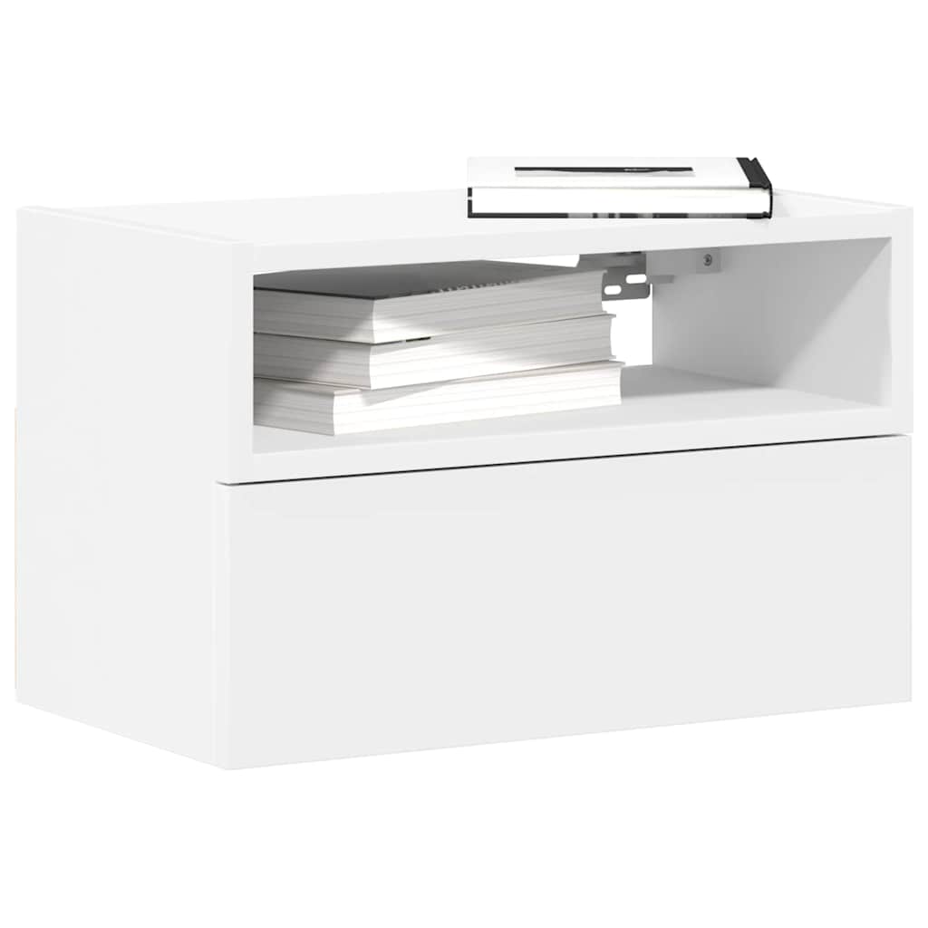 Väggmonterade Sängbord 45X26X28,5 Cm