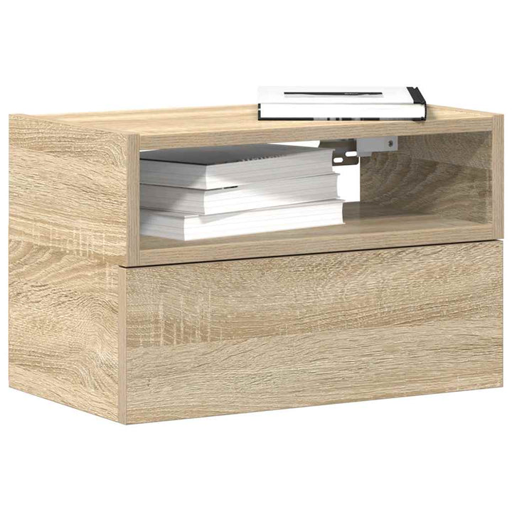 Väggmonterade Sängbord 45X26X28,5 Cm