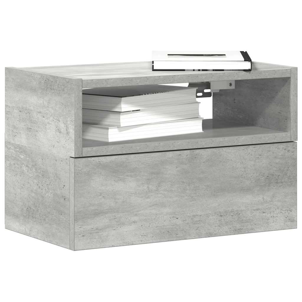Väggmonterade Sängbord 45X26X28,5 Cm